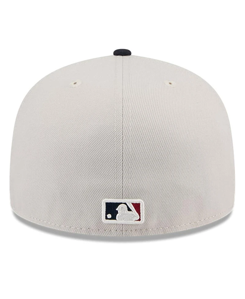 New Era Men's Khaki/Black Houston Astros 2024 Fourth of July 59FIFTY Fitted Hat