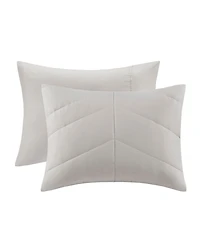 Intelligent Design Remy Quilted Chevron 3-Pc. Comforter Set, Full/Queen