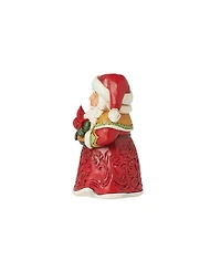 Jim Shore Mini Santa with Cardinal Figurine