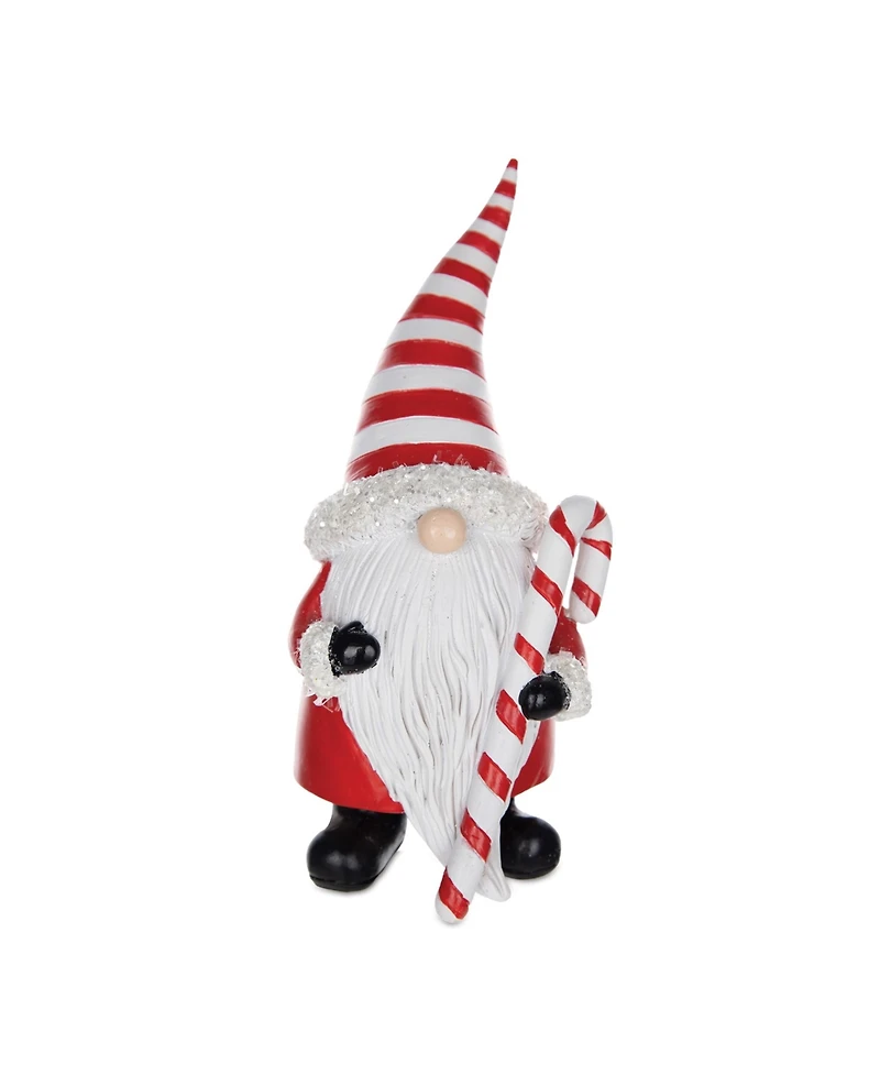 Slickblue Festive Set of 3 Santa Gnome Figurines for Holiday Decor