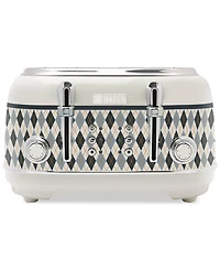 Haden Argyle 4-Slice Wide-Slot Self-Centering Toaster, 75140