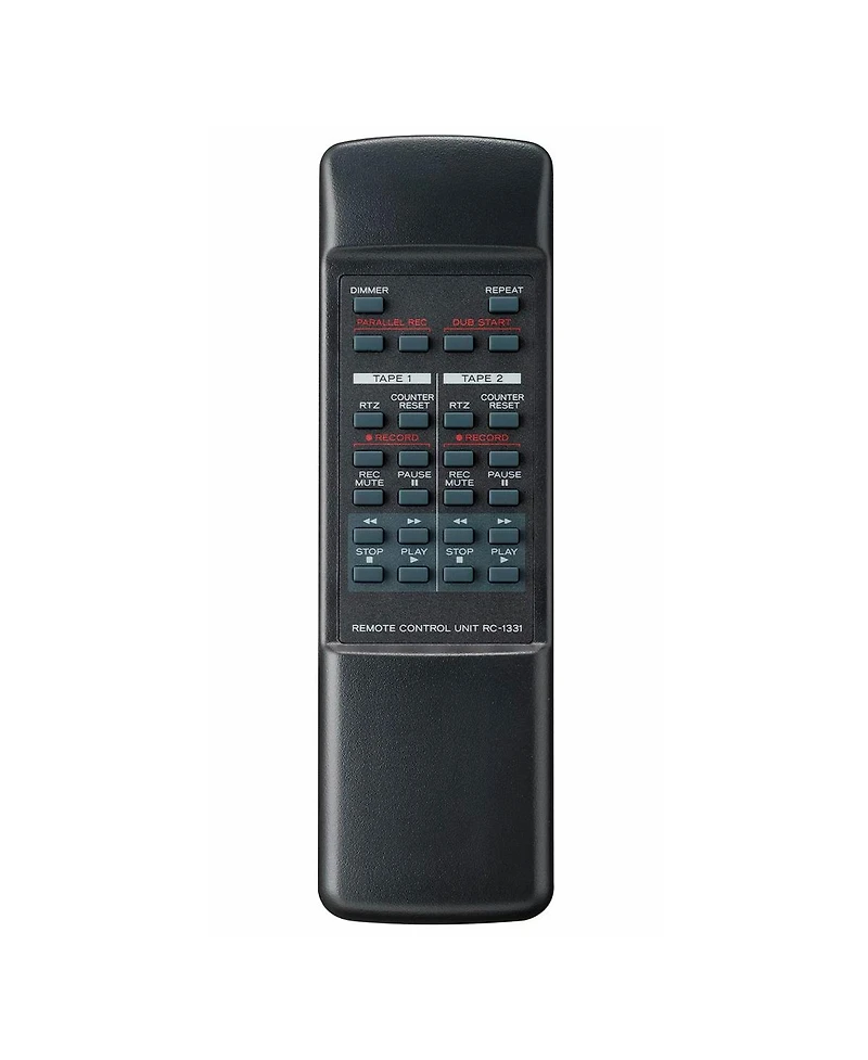Teac W-1200 Dual Cassette Player & Recorder with Pitch Control, Mic Input, & Usb Out