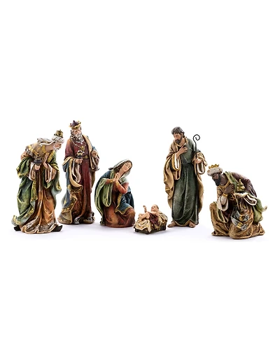 Napco Nativty Set 6 Extra Large Pieces