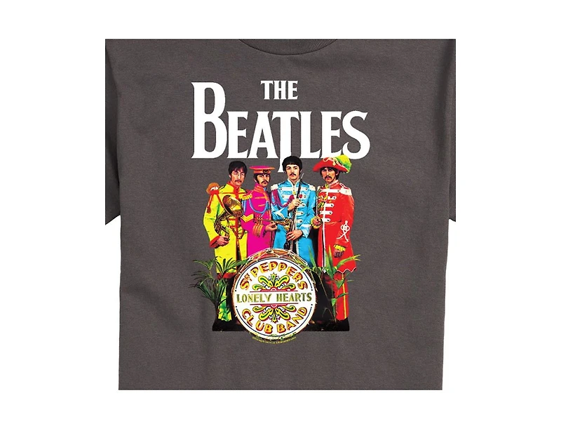 Hybrid Apparel The Beatles Group Logo Short Sleeve Tee
