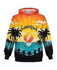 Section 119 Men's and Women's the Grateful Dead Rising Sun Stealie Pullover Hoodie