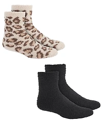 Charter Club Women's 2-Pk. Fuzzy Butter Socks, Created for Macy's