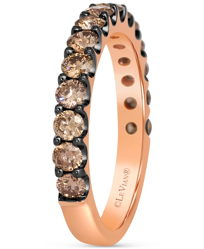 Le Vian Chocolatier Chocolate Diamond Band (1 ct. t.w) 14k Gold