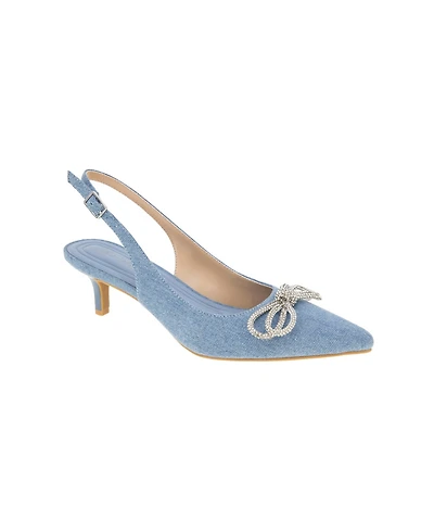 BCBGeneration Women's Donna Pointy Toe Bow Dress Pumps