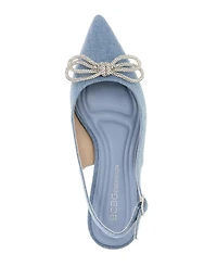 BCBGeneration Women's Donna Pointy Toe Bow Dress Pumps