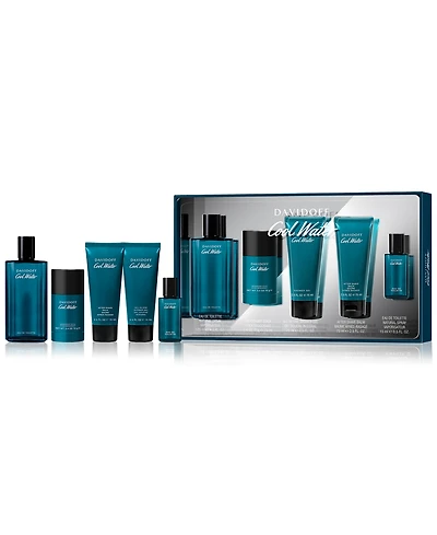 Davidoff Men's 5-Pc. Cool Water Eau de Toilette Gift Set, Exclusive at Macy's