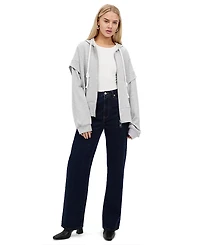 Belle & Bloom Women's No Ordinary Love Zip Hoodie