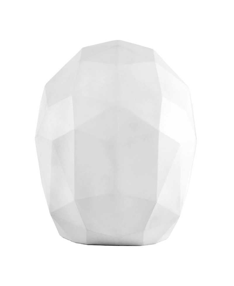 National Tree Company White Origami Skull Decoration, 6 Inches