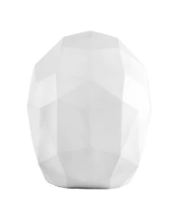National Tree Company White Origami Skull Decoration, 6 Inches