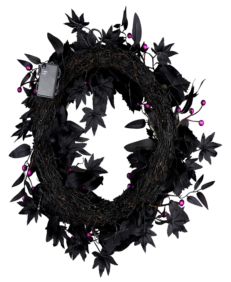 National Tree Company 24" Bad to the Bone Wreath, 24 Inches