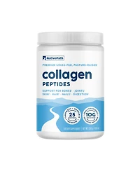 NativePath Collagen Peptides - Hydrolyzed Type 1 & 3 Collagen Powder for Skin, Hair, Nails - 8.8 oz (25 Servings)