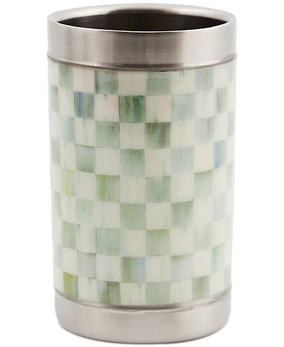Mackenzie-Childs Sterling Check 3260 Wine Cooler