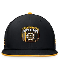 Fanatics Men's Black Boston Bruins 2024 Nhl Draft Snapback Hat