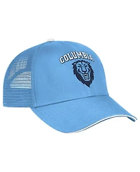 Colosseum Men's Light Blue Columbia University Wyatt Primary Team Trucker Adjustable Hat