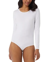 32 Degrees Women's Scoop-Neck Long-Sleeve Bodysuit