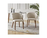 Mid-century Modern Upholstered Dining Chair