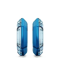 Swarovski Octagon Shape, Small, Lucent Hoop Earrings