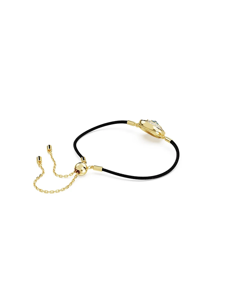 Swarovski Evil Eye, Multicolored, Gold-Tone Plated Symbolica Bracelet