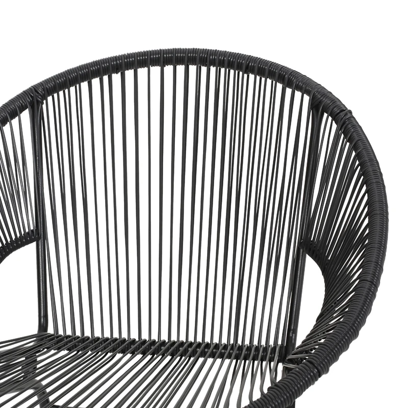 Modern Outdoor Woven Rattan Chair Set Style and Comfort for Your Patio