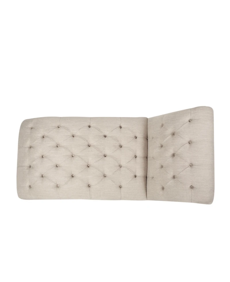 Streamdale Indulge in Comfort & Style Curved Button Tufted Stitched Lounge Chair