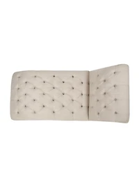 Streamdale Indulge in Comfort & Style Curved Button Tufted Stitched Lounge Chair