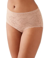 Wacoal Women's High Profile Floral Lace Briefs 875388