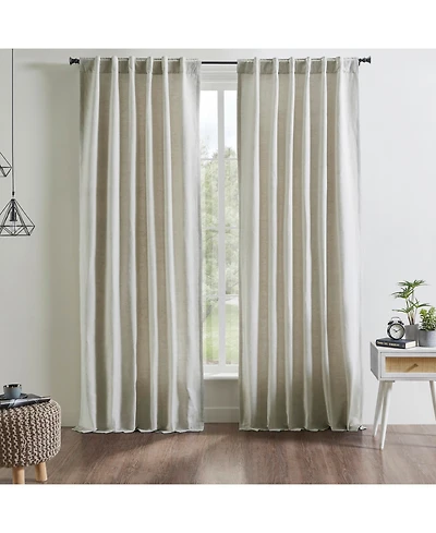 Ihi Home Kendall Linen Cotton Curtain Panel
