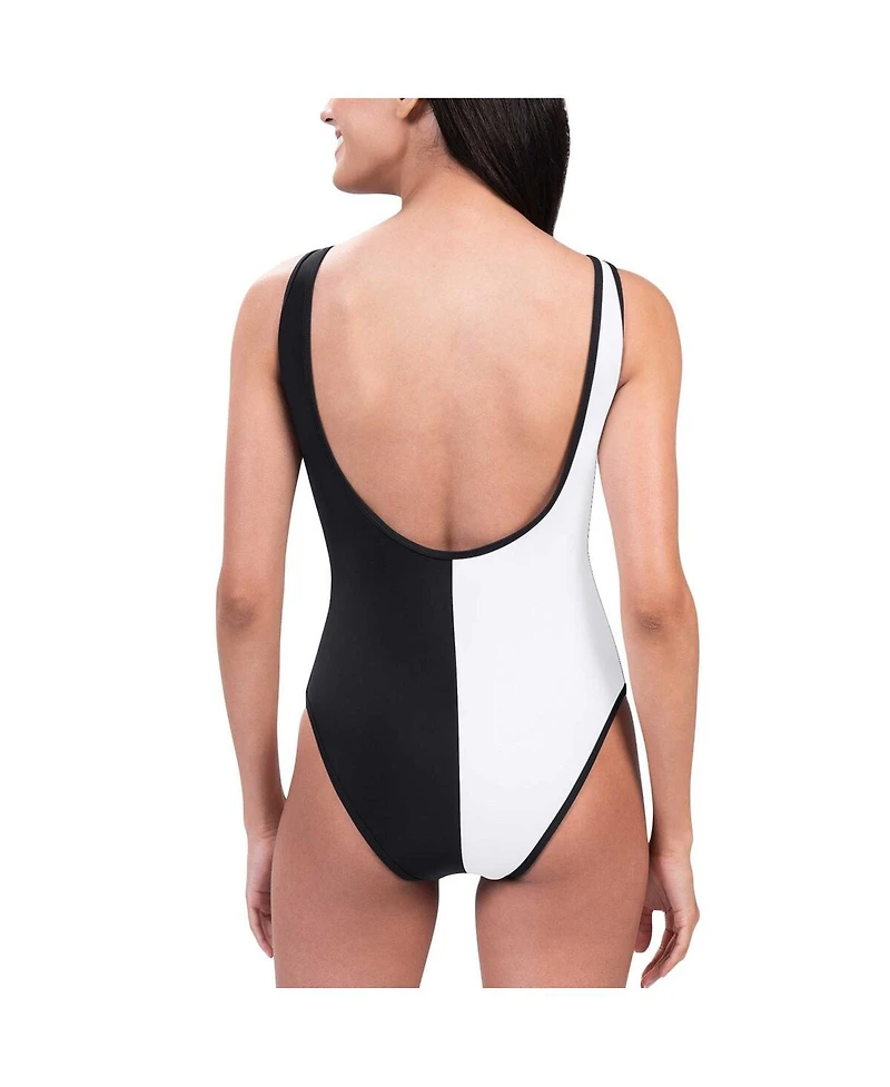 G-iii 4Her by Carl Banks Women's Black/White Jacksonville Jaguars Last Stand One-Piece Swimsuit