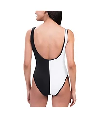 G-iii 4Her by Carl Banks Women's Black/White Jacksonville Jaguars Last Stand One-Piece Swimsuit
