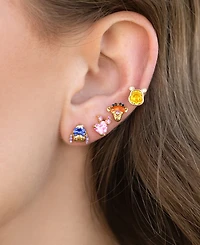 Girls Crew Disney Winnie the Pooh Multi-Color Welcome to Hundred Acre Wood Earring Set