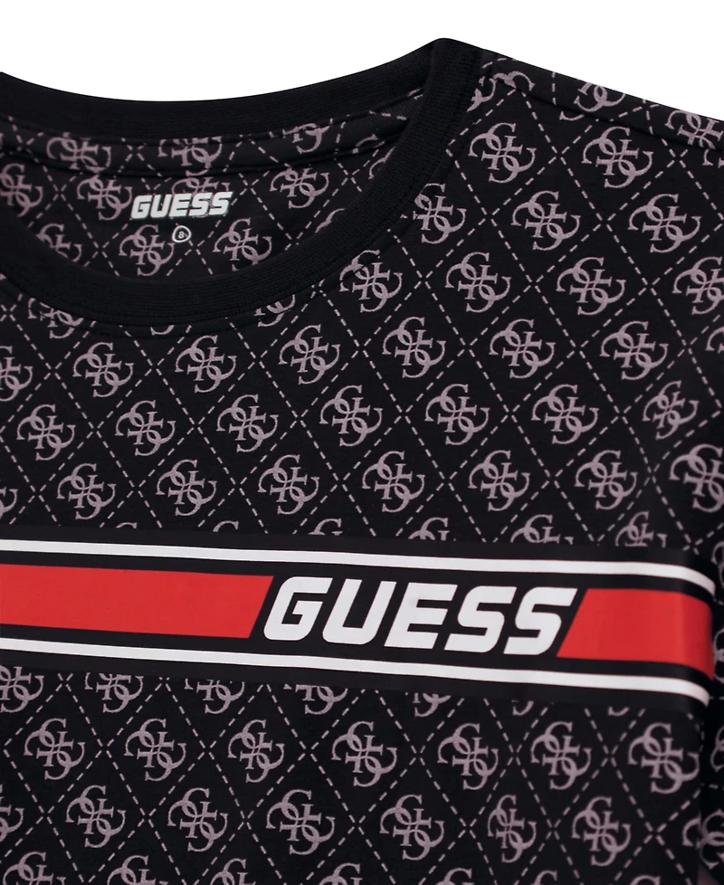 Guess Big Boy Quatro G Printed Short Sleeve T-Shirt