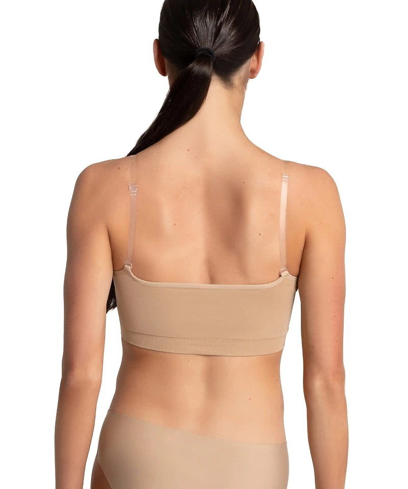 Capezio Women's Seamless Convertible Longline Bra