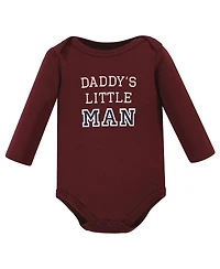 Hudson Baby Boys 3Pc Long Sleeve Bodysuit and Pant