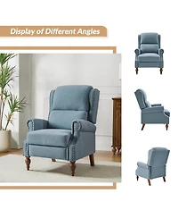 Alexander Traditional Manual Recliner With Variety Fabric