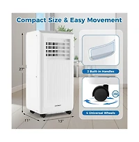 10000 Btu Portable Air Conditioner 3 in 1 Ac Unit Fan and Dehumidifier