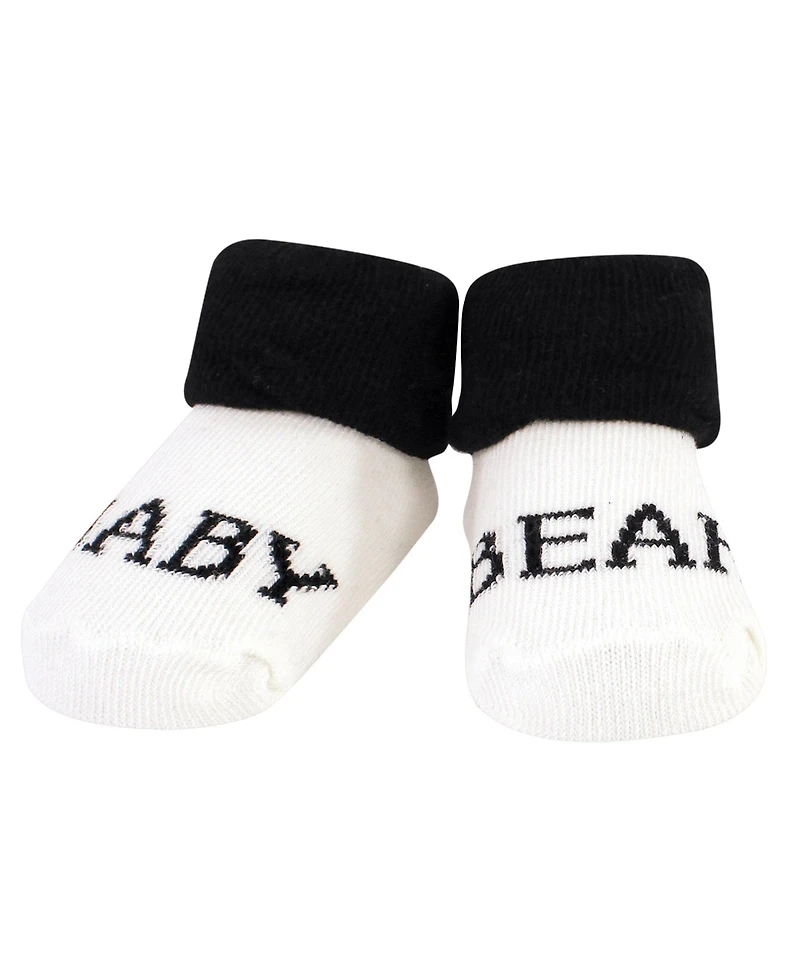 Hudson Baby Boys 5-Count Feeding & Footwear Set