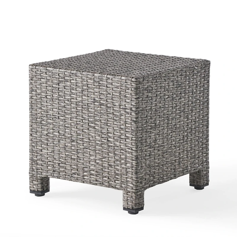Streamdale Polyethylene Rattan Cube Side Table Durable, Versatile, No Assembly