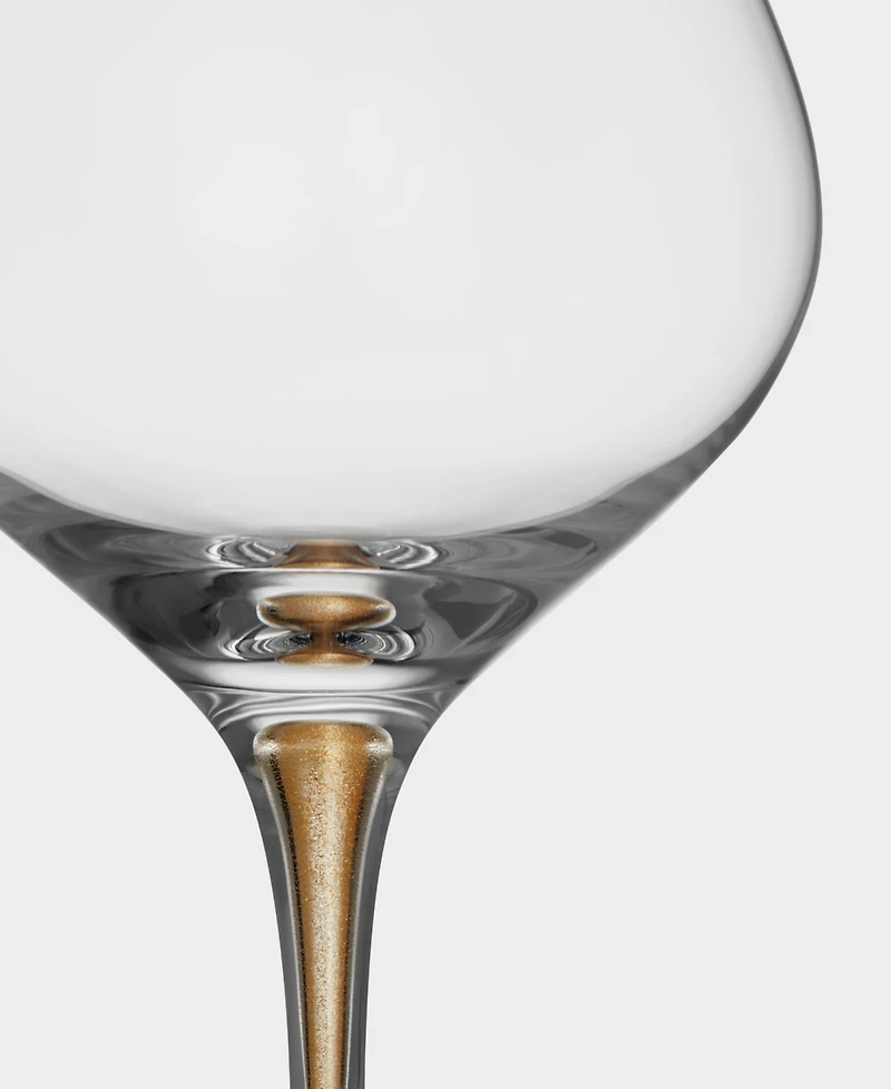 Orrefors Intermezzo Bouquet Stemware Set of 2