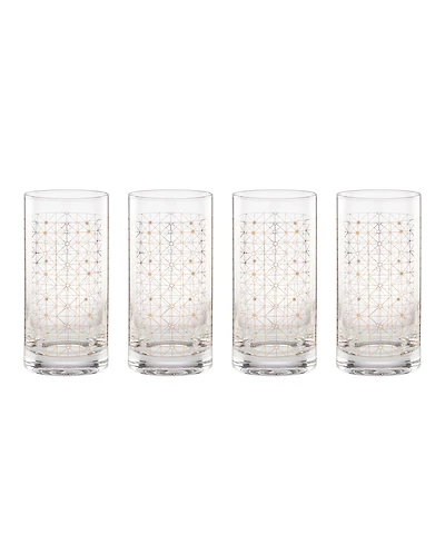 Lenox Tuscany Classics Gold Dust Highballs, Set Of 4