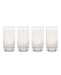 Lenox Tuscany Classics Gold Dust Highballs, Set Of 4