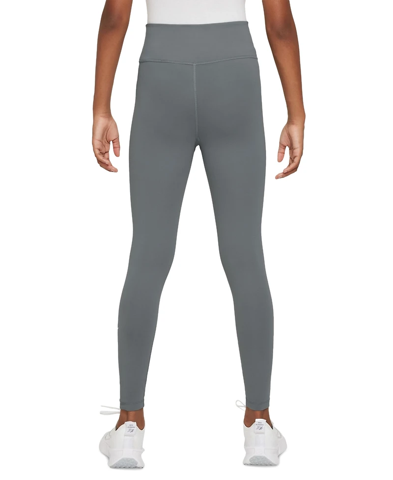 Nike Big Girls One Dri-fit High-Waisted Leggings