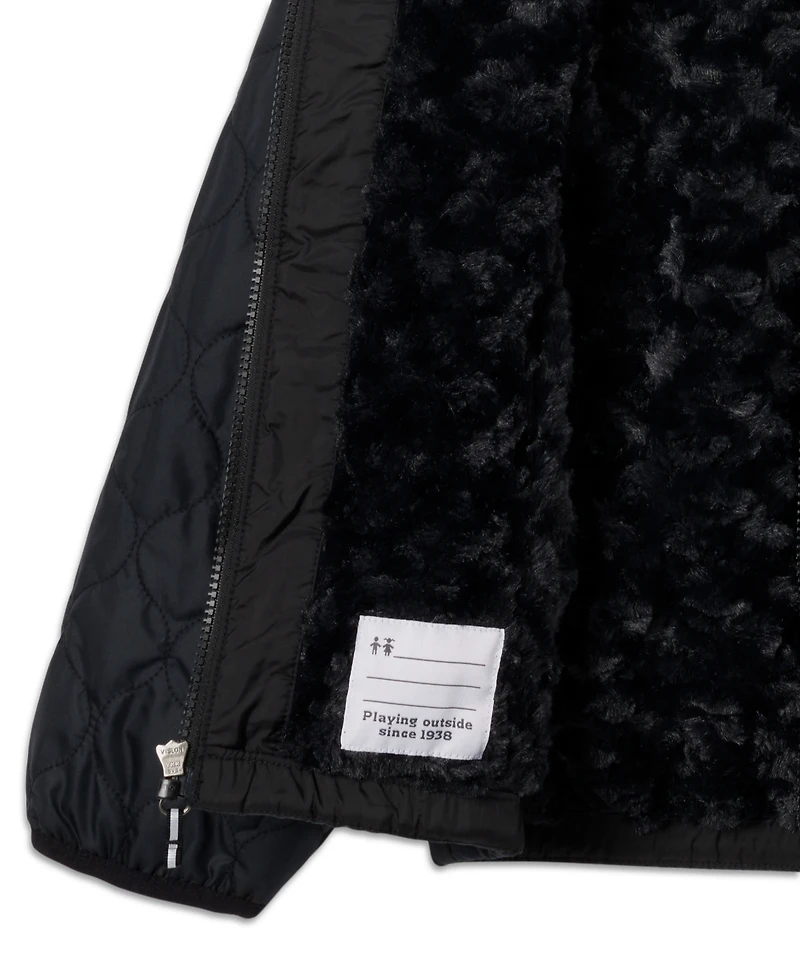 Columbia Big Girls Bella Plush Ii Fleece-Lined Full-Zip Hooded Jacket