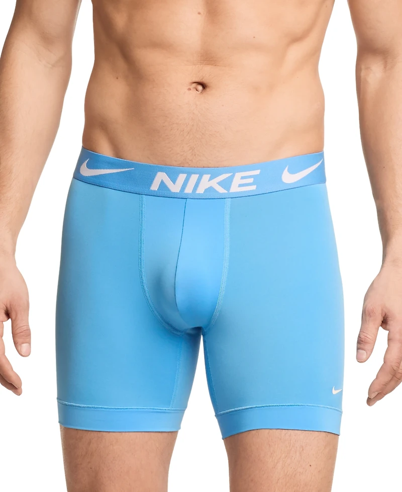 Nike Men's 3-Pack Dri-Fit Essential Micro Boxer Briefs