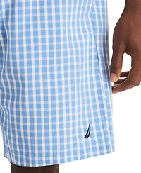 Nautica Men's Plaid Poplin Pajama Shorts