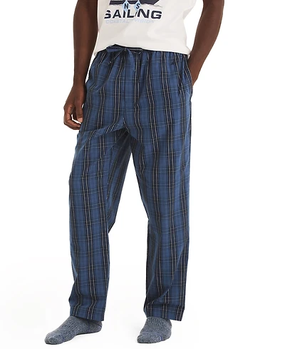 Nautica Men's Plaid Poplin Pajama Pants
