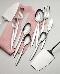 Cambridge Silversmiths Stainless Steel Holton Mirror 67-Piece Flatware Set, Service for 12